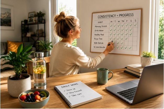 Healthy Habits Grow Through Consistency