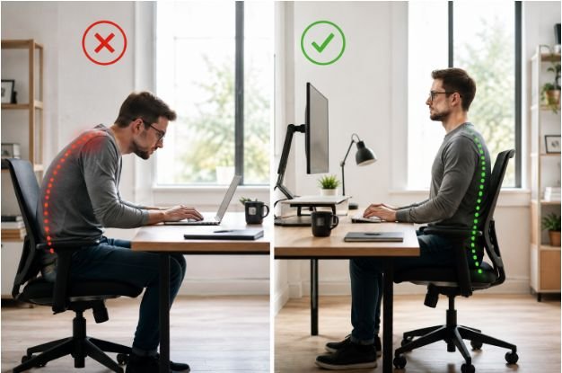 Posture Habits for Computer Users That Make Long Hours Feel Less Draining